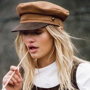 Lack of Color Lola suede Hat Size L